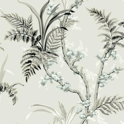product image for Enchanted Fern Wallpaper in Grey and Beige from the Grandmillennial Collection by York Wallcoverings 67