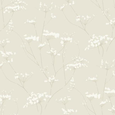 product image of sample enchanted wallpaper in cream from the botanical dreams collection by candice olson for york wallcoverings 1 523