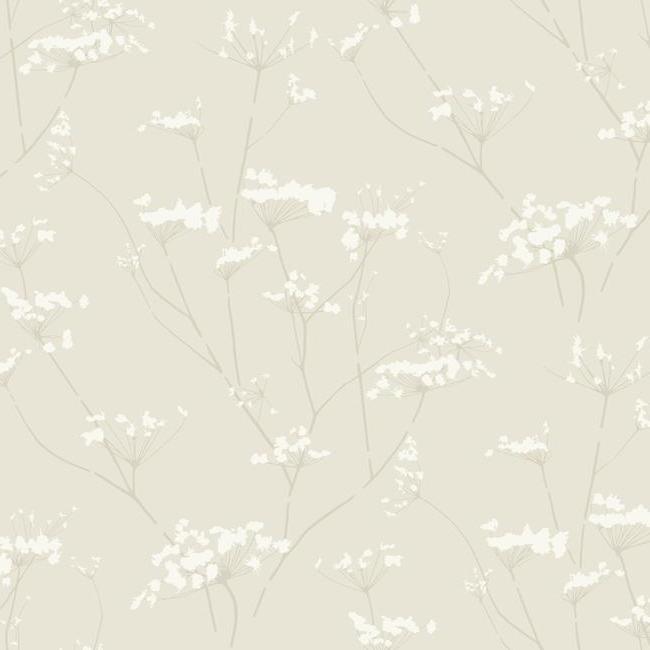 media image for Enchanted Wallpaper in Cream from the Botanical Dreams Collection by Candice Olson for York Wallcoverings 261