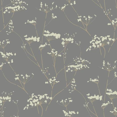 product image of sample enchanted wallpaper in silver from the botanical dreams collection by candice olson for york wallcoverings 1 549