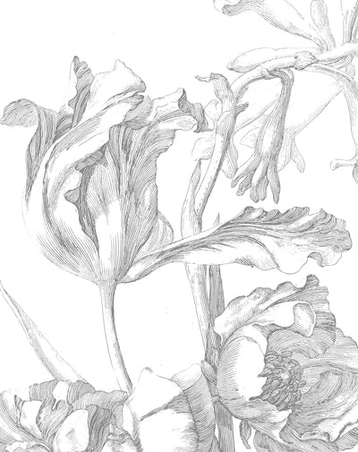 product image for Engraved Flowers 015 Wallpaper Panel by KEK Amsterdam 36