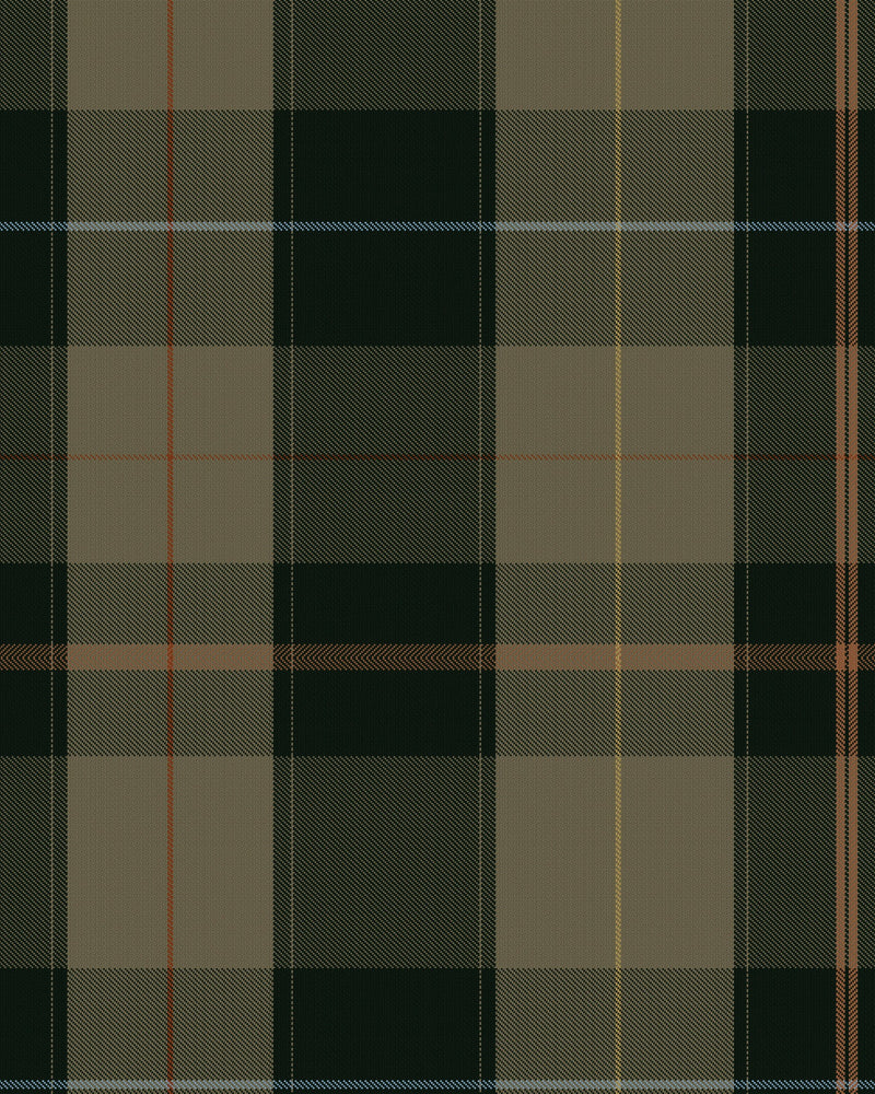 media image for Equestrian Plaid Khaki Wallpaper from the Derby Collection by Mind the Gap 219