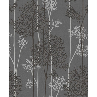 product image of Eternal Wallpaper in Chocolate and Silver from the Innocence Collection by Graham & Brown 596