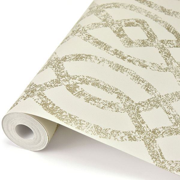 media image for Ethereal Trellis Wallpaper in Bronze from the Celadon Collection by Brewster Home Fashions 298