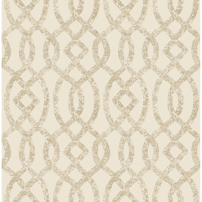 product image of sample ethereal trellis wallpaper in bronze from the celadon collection by brewster home fashions 1 599