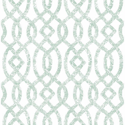 product image of sample ethereal trellis wallpaper in sea green from the celadon collection by brewster home fashions 1 547
