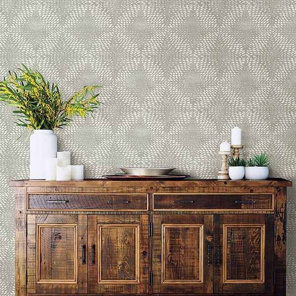 media image for Ethos Abstract Wallpaper in Grey from the Celadon Collection by Brewster Home Fashions 275