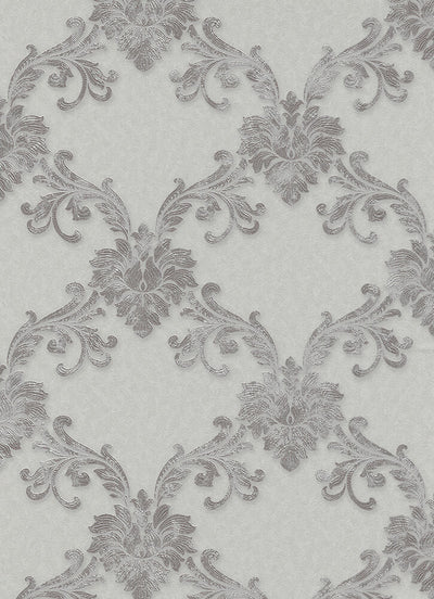 product image of sample etienne ornamental trellis wallpaper in taupe design by bd wall 1 521