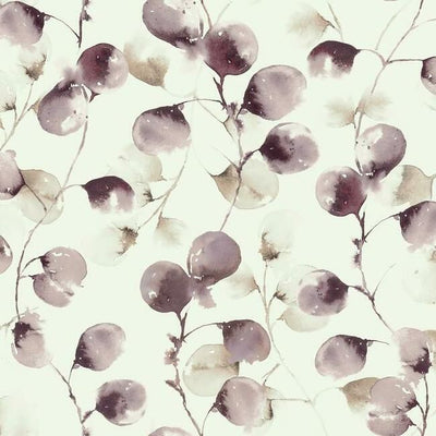 product image for Eucalyptus Trail Wallpaper in Mulberry by Antonina Vella for York Wallcoverings 2
