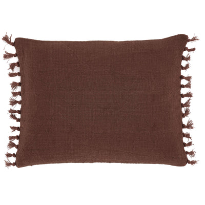 product image for evelyn linen russet decorative pillow by pine cone hill pc3890 pil16 4 21