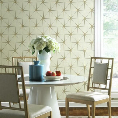 product image for Evening Star Wallpaper in Glint from the Grandmillennial Collection by York Wallcoverings 15