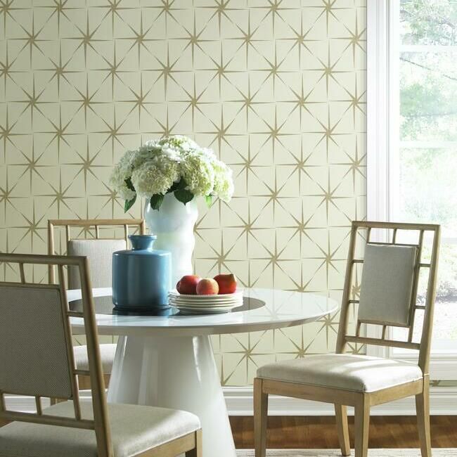 media image for Evening Star Wallpaper in Glint from the Grandmillennial Collection by York Wallcoverings 268
