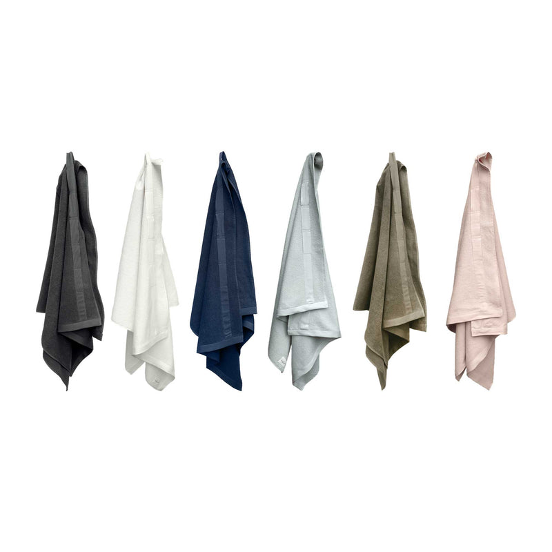 media image for everyday bath towel in multiple colors design by the organic company 22 226