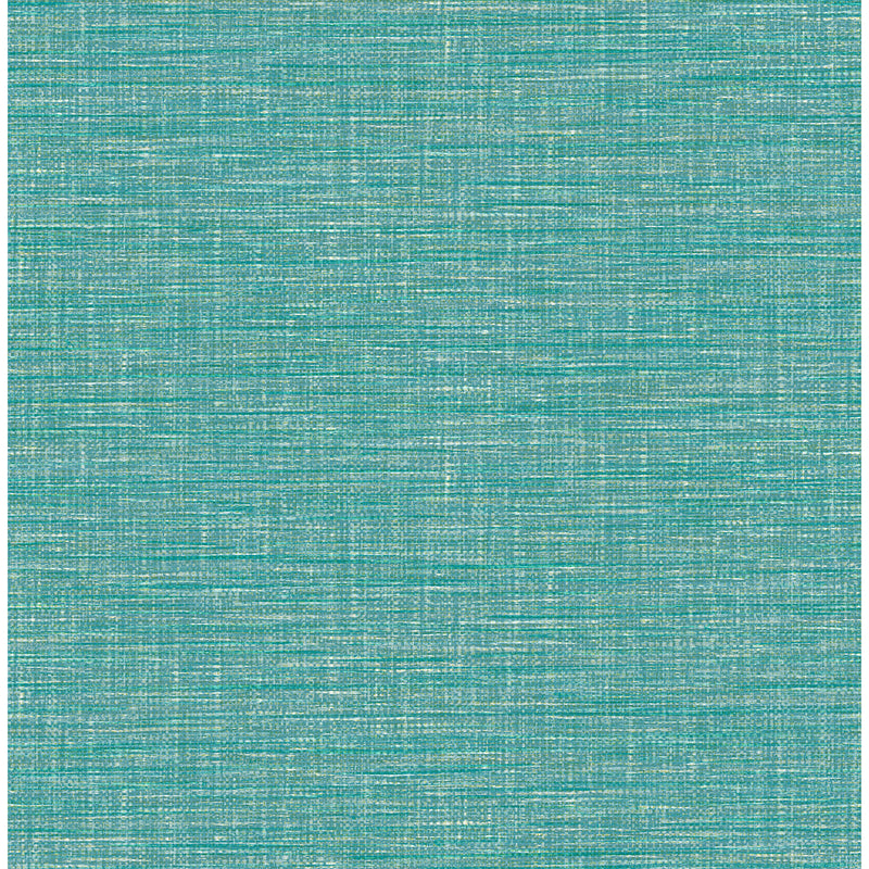 media image for Exhale Woven Texture Wallpaper in Turquoise from the Pacifica Collection by Brewster Home Fashions 234