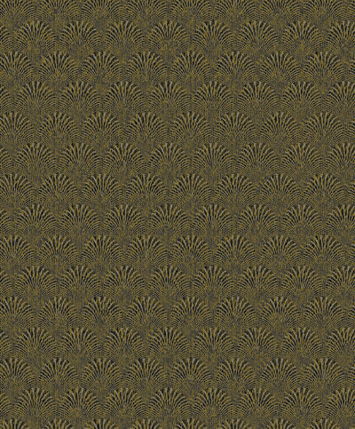 product image for Fan Geometric Wallpaper in Gold 10