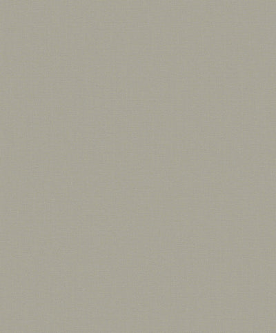 product image of Plain Linen-Effect Wallpaper in Soft Bronze Brown 514