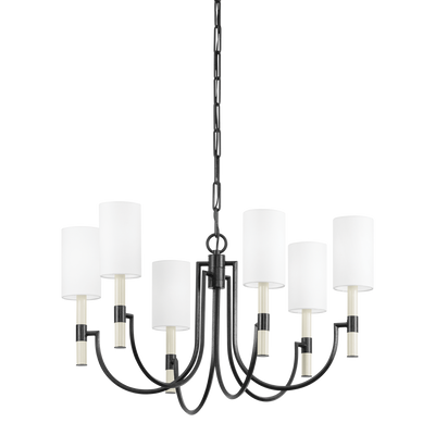 product image for Gustine 6 Light Chandelier By Troy Lighting F1131 For 1 30