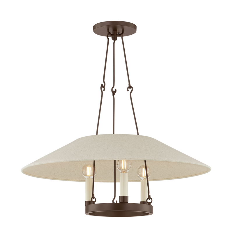 media image for Archive 3 Light Chandelier By Troy Lighting F1625 Brz 1 236
