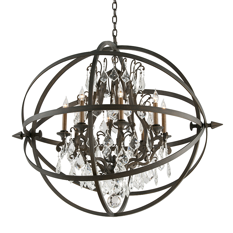 media image for byron 8lt chandelier extra large by troy lighting 1 287
