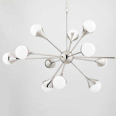 product image for ariana 12 light chandelier by mitzi h375812 agb 8 5