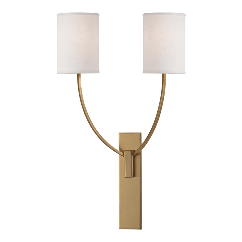 media image for Colton 2 Light Wall Sconce by Hudson Valley Lighting 252