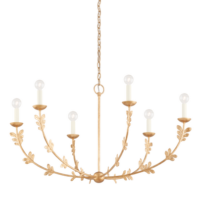 product image for Florian 6 Light Large Chandelier 3 56