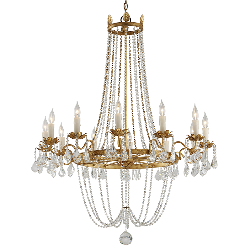 media image for viola 12lt chandelier large by troy lighting 1 211