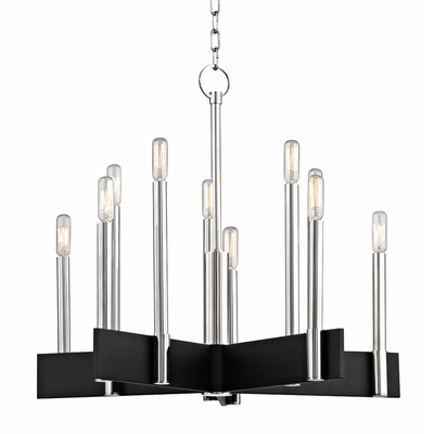 product image for Abrams 10 Light Chandelier by Hudson Valley Lighting 13