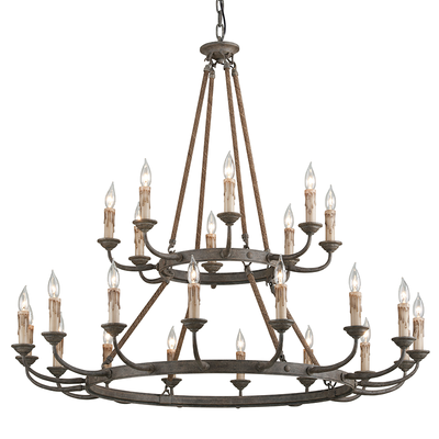 product image for cyrano 24lt chandelier by troy lighting 1 3