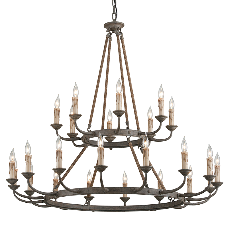 media image for cyrano 24lt chandelier by troy lighting 1 20