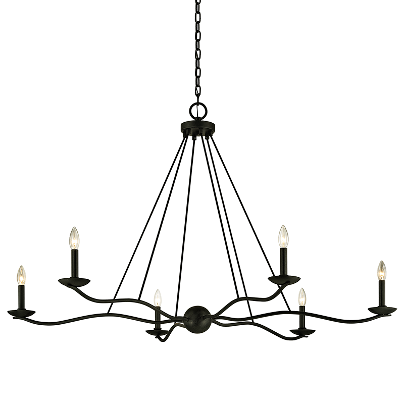 media image for sawyer 6lt chandelier by troy lighting 1 271