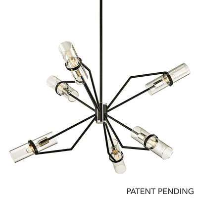product image for raef 6lt chandelier by troy lighting 2 25