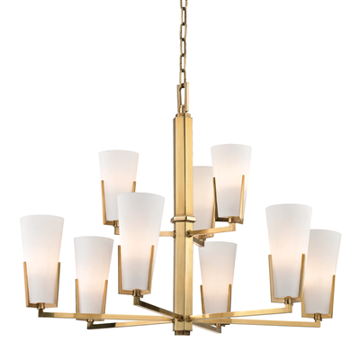 product image for hudson valley upton 9 light chandelier 1809 1 13