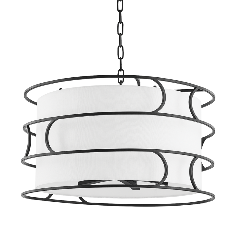 media image for reedley 5 light chandelier by troy standard f8125 for 1 256