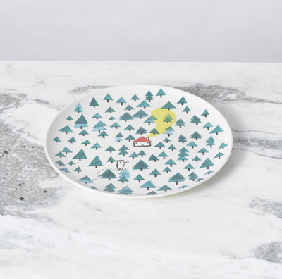product image for Illustrated Plate Set by Fable New York 89