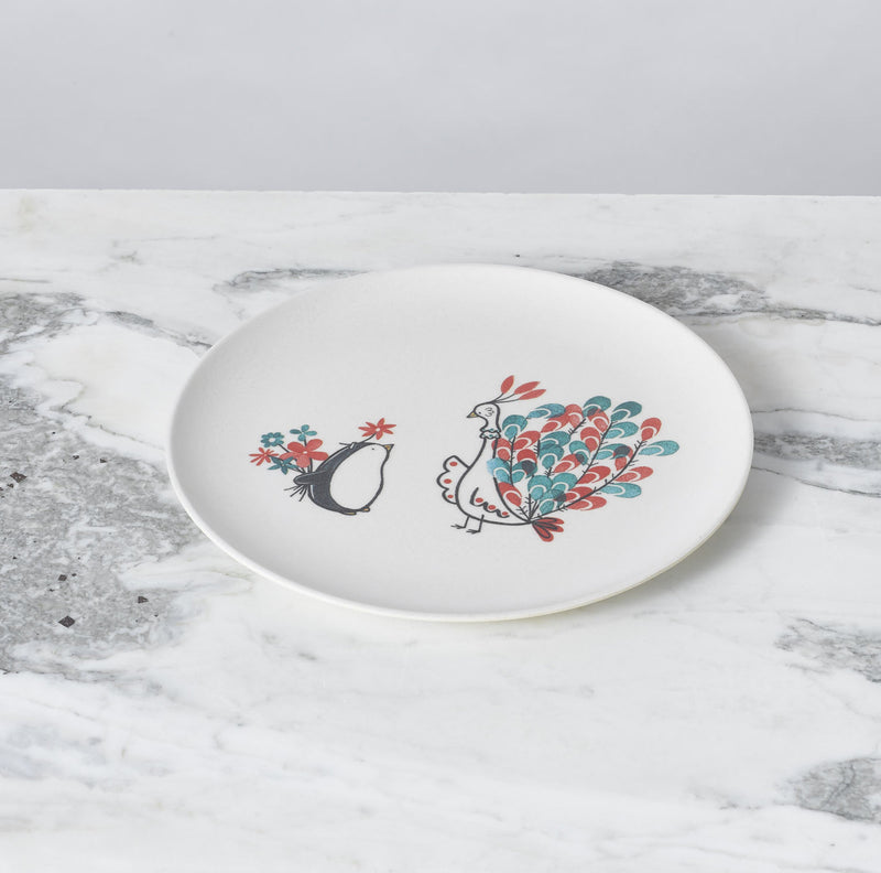 media image for Illustrated Dish Set - Penguin by Fable New York 265