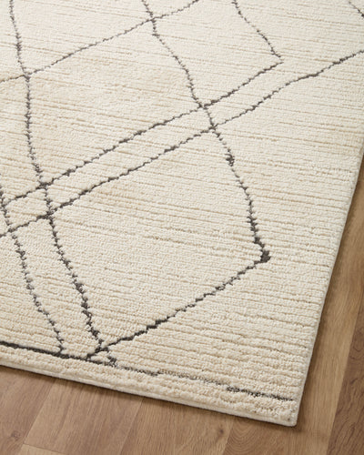product image for Fabian Transitional Ivory/Charcoal Rug 96