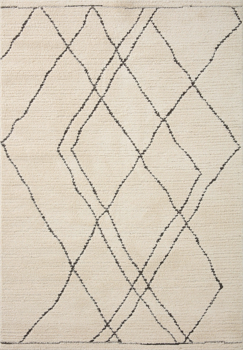 media image for Fabian Transitional Ivory/Charcoal Rug 266