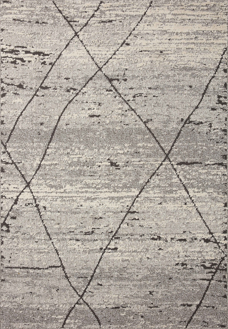 media image for Fabian Transitional Grey/Charcoal Rug 270