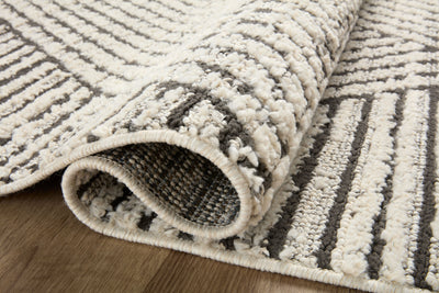product image for Fabian Transitional Charcoal/Ivory Rug 79
