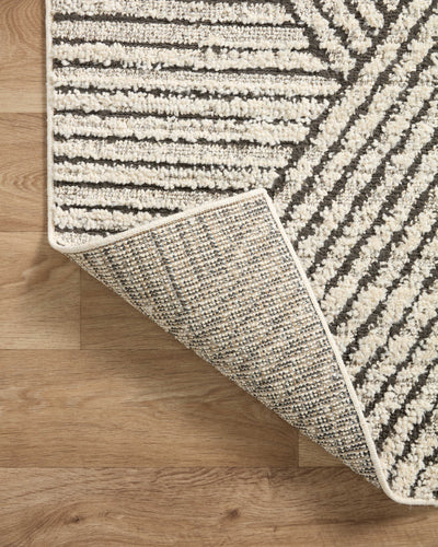 product image for Fabian Transitional Charcoal/Ivory Rug 89