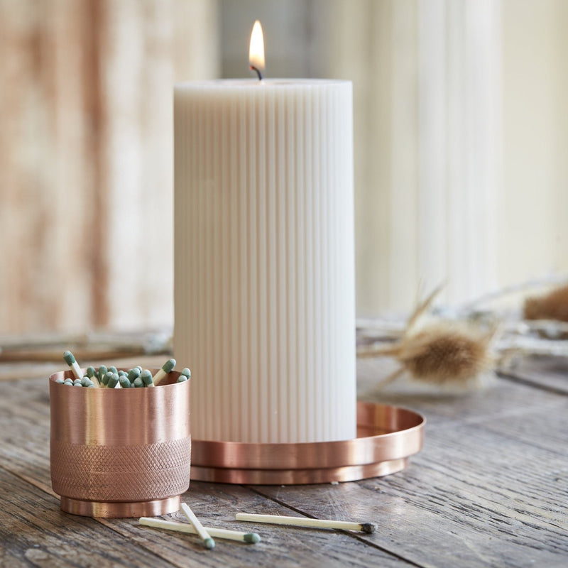 media image for fancy pillar candles in various colors 4 20