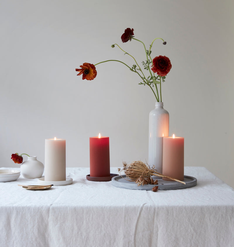 media image for fancy pillar candles in various colors 5 247