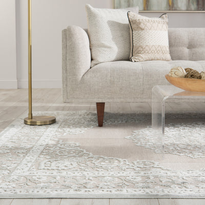 product image for fables rug in bright white neutral grey design by jaipur 19 2