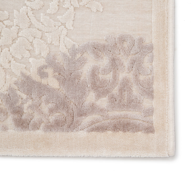 media image for wistful damask rug in whitecap gray silver pink design by jaipur 4 240