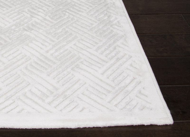 media image for fables rug in bright white white sand design by jaipur 3 29