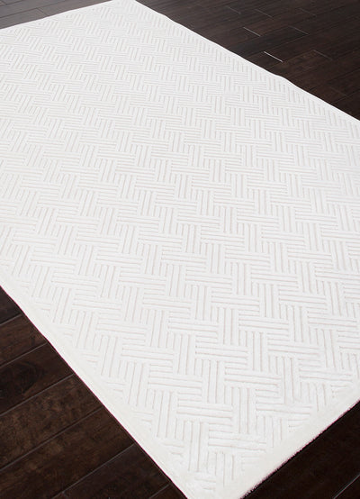 product image for fables rug in bright white white sand design by jaipur 4 48