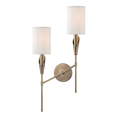 product image of hudson valley tate 2 light left wall sconce 1 585