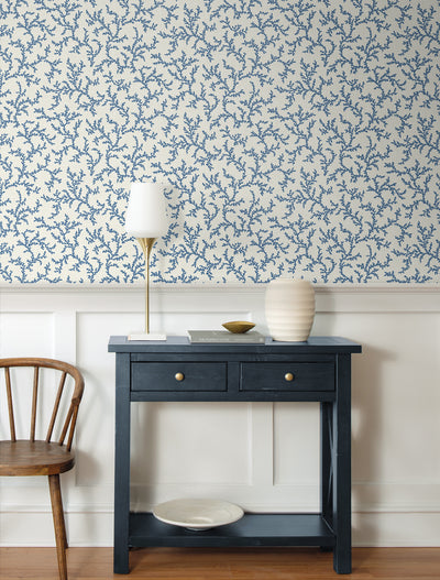 product image for Corail Wallpaper in Denim Wash 16