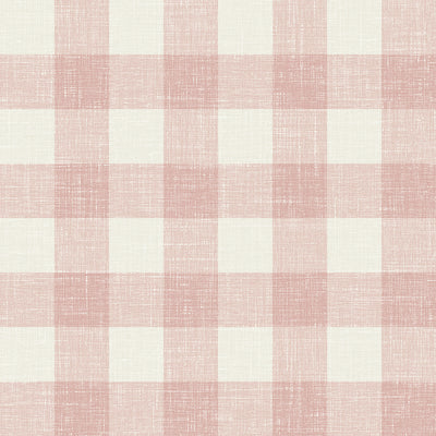 product image of Bebe Gingham Wallpaper in Rustic Rouge 576